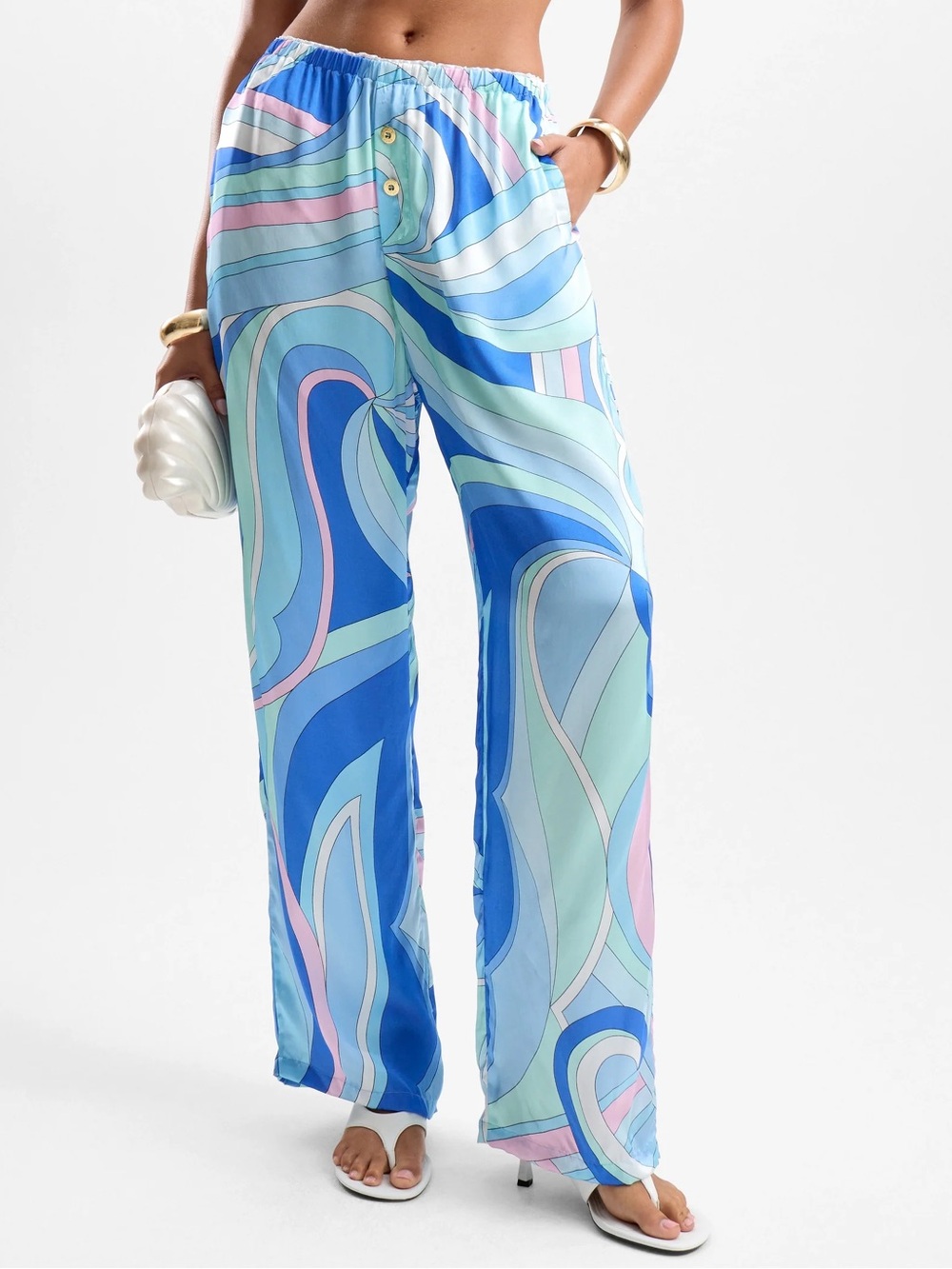 Cin Cin Chance Pants Dolce Blue NEW